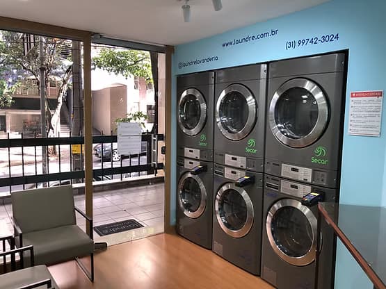 Laundre Lavanderia Self-Service na Savassi, em Belo Horizonte
