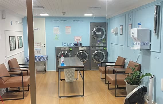 Laundre Lavanderia Self-Service na Savassi, em Belo Horizonte